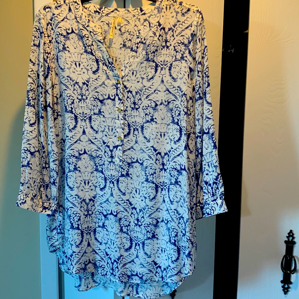 Grand & Greene soft 3/4 sleeves long shirt